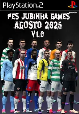 PES 2025 Jubinha Games (Agosto) ISO PS2
