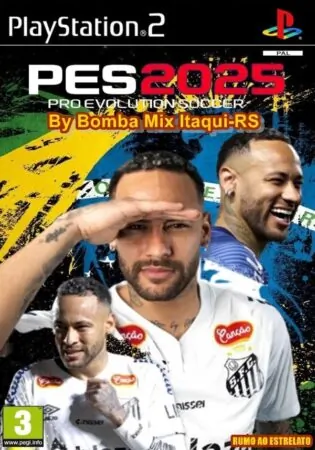 PES 2025 Mix Itaqui-RS Rumo ao Estrelato (Mar&ccedil;o) ISO PS2
