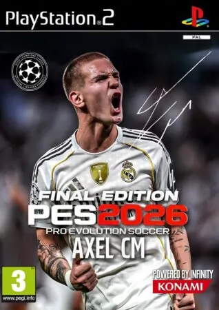 PES 2026 Axel CM Final Edition (Outubro) 2025 ISO PS2