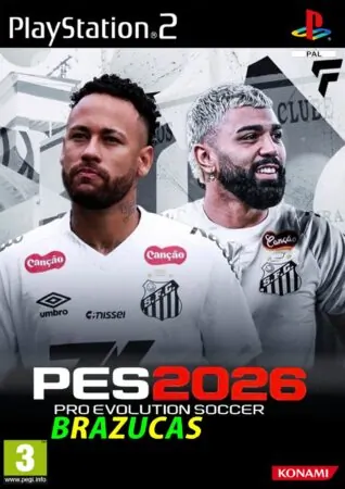PES 2026 Brazucas V3 (Dezembro) ISO PS2