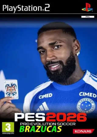 PES 2026 Brazucas V4 (Janeiro) ISO PS2