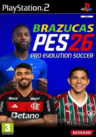 PES 2026 Brazucas V5 (Fevereiro) ISO PS2