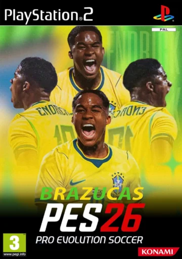 PES 2026 Brazucas V6 (Abril) ISO PS2