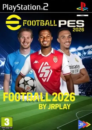 PES 2026 JrPlay New Season 2025-26 (Julho) ISO PS2