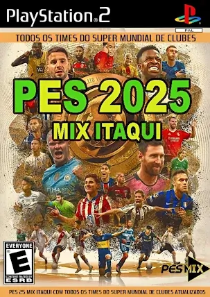 PES 25 MIX ITAQUI MUNDIAL DE CLUBES ISO PS2