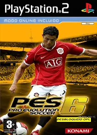 PES 6 Atualizado 2023 Servidor Online ISO PS2