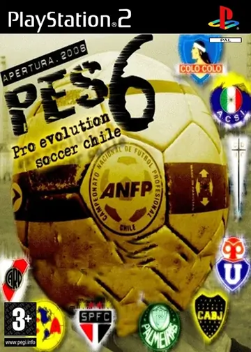 PES 6 Liga Chilena Apertura 2008 ISO PS2