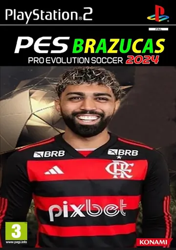 PES BRAZUCAS 2024 (JANEIRO V3) ISO PS2