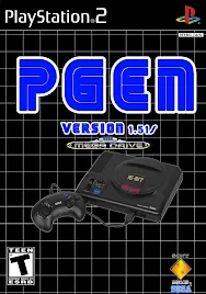 PGEN 1.51s Mega Drive ISO PS2