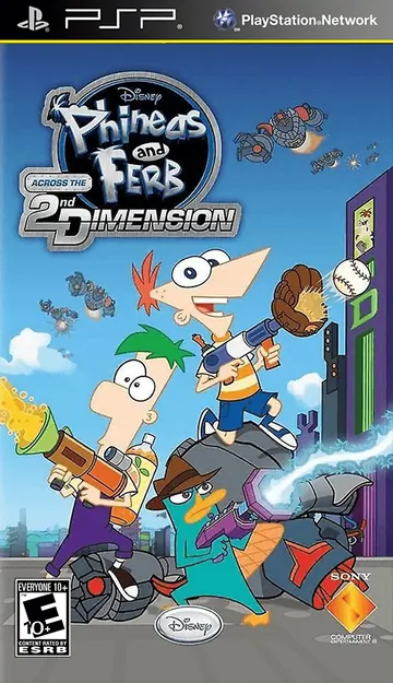 Phineas And Ferb: Across the 2nd Dimension PT-PT PSP