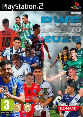 PWE PES Liga Argentino 2026 ISO PS2