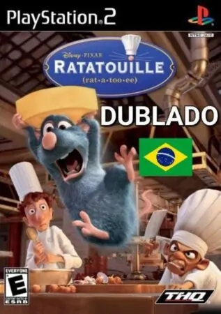 Ratatouille Dublado e Traduzido PT-BR ISO PS2