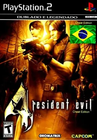 Resident Evil 4 (Cheat Edition) Dublado PT-BR ISO PS2