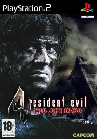 Resident Evil 4 Mod John Rambo ISO PS2