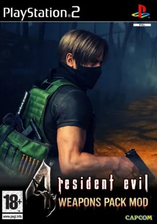 Resident Evil 4 Weapons Pack Mod Skin ISO PS2