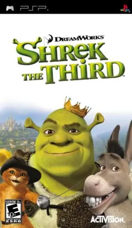 Shrek The Third PSP