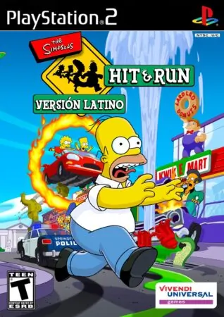 Simpsons Hit Run Latino 0.1.6 ISO PS2