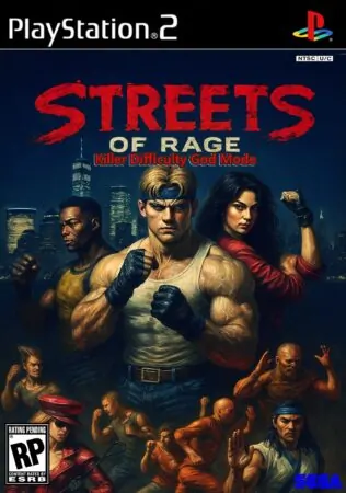 Streets of Rage Killer Difficulty God Mode ISO PS2