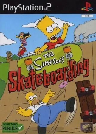 The Simpsons Skateboarding ISO PS2