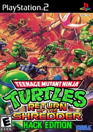 TMNT Return of the Shredder Hack Edition ISO PS2