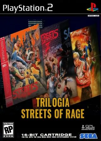 Trilogia Streets of Rage Hack Mod PT-BR ISO PS2