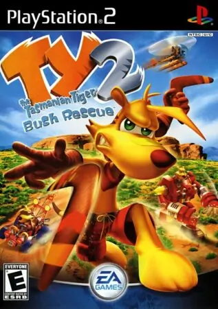 TY the Tasmanian Tiger 2: Bush Rescue ISO PS2