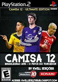 WE10 Camisa 12 Brasileirão 2015 ISO PS2