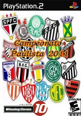 WE10 – Campeonato Paulista 2011 ISO PS2
