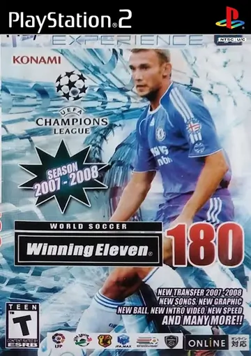 WINNING ELEVEN 8 LIVEWARE 180 2007-2008 ISO PS2